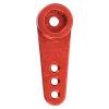 VGEBY 21T Servo Arm, Aluminum Alloy RC Steering Arm Portable CNC Machining RC Servo Horn Arm for MD922 MD933 Servos(Red) Model Car Accessories 21 Tooth Servo Horn view 1