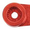 VGEBY 21T Servo Arm, Aluminum Alloy RC Steering Arm Portable CNC Machining RC Servo Horn Arm for MD922 MD933 Servos(Red) Model Car Accessories 21 Tooth Servo Horn view 2
