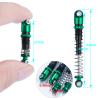 RC-Hub 4Pcs Aluminum RC Shock Absorber Damper 48mm for 1/24 Axial SCX24 90081 AXI00001 AXI00002 AXI00004 AXI00005 AXI00006 RC Crawler Car (Green) view 3