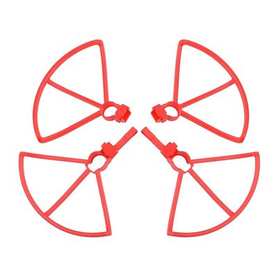 Drone Accessories for Hubsan Propellers for Hubsan Zino H117s Props Propeller Guard Protective Cover Quadcopter Accessories Blade for Hubsan Zino H117S Replaceable (Color : Red-Guard)