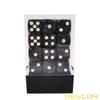 Bescon 12mm 6 Sided Dice 36 in Brick Box, 12mm Six Sided Die (36) Block of Dice, Marble Black view 4