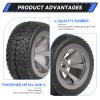 AllinRC RC Tires and Wheel Rims Pre-glued Compatible with WLtoys K969 K989 P929 1/28 RC Drift Racing Car Off Road Buggy (Gray) view 3