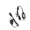 7.4V 1A USB Charger Cable with XH-3P Connector for SCX24 RC Car Truck Rock Crawler FPV Drone Airplane Boat Racing Quadcopter Helicopter Airsoft Glider Drone - 7.4V 2S Lipo Battery Charger(2 Pack) view 3