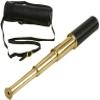 14 Inch Vintage Antique Handheld Adjustable Zoomable Monocular Nautical Brass Telescope Brass Finish with Leather Case view 1