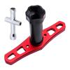 AllinRC 17mm Wheel Hex Wrench RC Wheel Hubs Wrench Tools for 1/8 1/10 Traxxas Arrma Redcat RC Car view 1