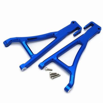 Aluminum Front Lower Suspension Arms L+R Blue for Traxxas 1/10 E-Revo 2.0 VXL 8631 8632