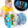 Crawling & Walking Baby Toys 6-12 Months Glowing Jumbo Inflatable Rolling Infant Toy 7 8 9 10 12-18 Month Old Tummy Time Development Toys for 1 2 Year Old Boy Girl Valentine Birthday Easter Gifts view 1