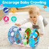Crawling & Walking Baby Toys 6-12 Months Glowing Jumbo Inflatable Rolling Infant Toy 7 8 9 10 12-18 Month Old Tummy Time Development Toys for 1 2 Year Old Boy Girl Valentine Birthday Easter Gifts view 3