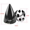 RC Gas Airplane Propeller Spinner Accessories, 3/4/5/6 inch Carbon Fiber Spinner 2-Blade Pointed Cone for RC Gasoline Aircraft Model (Color : 1 pc 6 inch) view 2