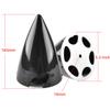 RC Gas Airplane Propeller Spinner Accessories, 3/4/5/6 inch Carbon Fiber Spinner 2-Blade Pointed Cone for RC Gasoline Aircraft Model (Color : 1 pc 5.5 inch) view 2