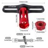 FriHobby 17mm Wheel Nuts and Wrench & M4 Lock Nuts with Small Cross Hex Wrench for Traxxas Arrma Axial Tamiya Redcat Losi HPI HSP 1/8 1/10 1/12 1/14 RC Crawler Car Truck Buggy (Color B) view 2