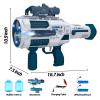 VERSDITAS Automatic Gatling Bubble Gun,That Produces Thousands of Bubbles per Minute, Suitable for Children and Adults and Perfect for Indoor and Outdoor Birthday Parties for Girl Boy view 3