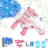 VERSDITAS Automatic Gatling Bubble Gun,Big Size 7.5"x16.7",That Produces Thousands of Bubbles per Minute, Suitable for Children and Adults and Perfect for Summer Indoor and Outdoor Parties view 1