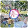 VERSDITAS Automatic Gatling Bubble Gun,Big Size 7.5"x16.7",That Produces Thousands of Bubbles per Minute, Suitable for Children and Adults and Perfect for Summer Indoor and Outdoor Parties view 2
