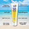 YAYA ORGANICS Baby + Kids Mineral Sunscreen Lotion, SPF 50, Reef-Friendly, Non-Nano Zinc Oxide, Water-Resistant, Hypoallergenic, Pure + Gentle for delicate skin, 3 oz view 2