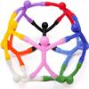 MAGMEN Classic Magnetic Fidget Toy Figures for Kids 3-8, Toddlers & Boys Girls | 10-Piece Solid Set for Travel, Road Trip, Desk & Stocking Stuffer Gifts. view 4