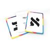 The Dreidel Company Alef Bet Flash Cards Aleph Beis Jewish Alphabet Flashcards (10-Pack) view 2