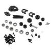Vanquish Products F10 Portal Rear Axle Set VPS08601 Electric Car/Truck Option Parts view 2