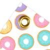 Personalized Donut Birthday Party - 8 Ft. Garage Banner view 1