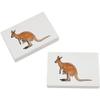 Azeeda 2 x 45mm 'Kangaroo & Joey' Erasers/Rubbers (ER00031392) view 1