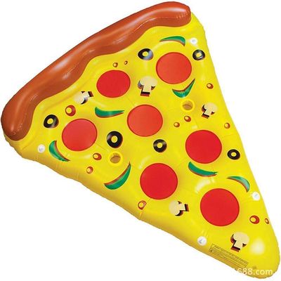 Pool Float Airbeds Water Inflatable Pizza Floating Row Pizza Floating Bed Swimming Water Inflatable Bed Water Hammock for Chilling in The Pool
