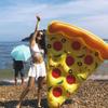 Pool Float Airbeds Water Inflatable Pizza Floating Row Pizza Floating Bed Swimming Water Inflatable Bed Water Hammock for Chilling in The Pool view 4