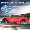Remote Control Car RC Drift Car 1:16 Scale 4WD 18KM/H High Speed Model Vehicle 2.4GHz with LED Lights Spray Rubber Tire Racing Sport Toy for Adults Boys Girls Kids Gift 2Pcs Rechargeable Batteries view 4