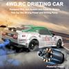 Desdoni RC Drift Car 1:16 Scale 4WD High Speed Remote Control Cars Vehicle 2.4GHz with LED Lights Two Batteries and Drifting Tires Racing Sport Toy Cars for Adults Boys Girls Kids view 3