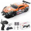 Desdoni Remote Control Car RC Drift Car 1/16 Scale 4WD with LED Lights 2.4ghz 18km/H Rechargeable High Speed Drift Racing Sport Toy for Adults Boys Girls Kids Gift 2pcs Batteries and Extra Tires view 1