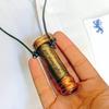 ANTIQLICIOUS Antique Brass Kaleidoscope Pendent - Easy to Carry, Handmade for Kids, Friends, Family & Children view 1