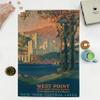 1000 Piece Jigsaw Puzzle | 1920 | West Point, United States Military Academy, in The Highlands of The Hudson. New York Central Lines | Frank Hazell - West Point Military Puzzles for Adults view 2