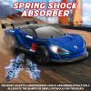 1/16 Fast RC Cars for Adults, RC Drift Car, 38KM/H High-Speed 4WD, Full Proportional Control, 6 LED Light Modes, 2 Rechargeable Batteries, RTR Drifting for Adults, Gift for Boys Kids and Girls view 3