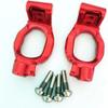 Aluminium Alloy Caster Blocks C Hubs 8932 for Traxxas 1/10 MAXX Newest Wide Maxx - RED view 3