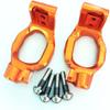 Aluminium Alloy Caster Blocks C Hubs 8932 for Traxxas 1/10 MAXX Newest Wide Maxx - Orange view 2