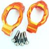 Aluminium Alloy Caster Blocks C Hubs 8932 for Traxxas 1/10 MAXX Newest Wide Maxx - Orange view 3