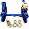 Aluminium Alloy Steering bellcranks servo Saver 8946 for Traxxas 1/10 MAXX Newest Wide Maxx - Blue view 1