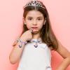 Wingchold Girls Mermaid Necklace, Bracelet, Ring Set - Dress Up Pretend Play Jewelry Gifts for Kids & Toddlers - Mermaid Party Costume Supplies view 4