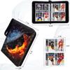 Card Binder Compatible with Ice Hockey Card, Trading Card, for MTG and Other TCG, Fits 400 Cards with 50 Removable Pages, Card Holder Collector for Standard Size Card view 2