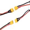 5Pairs XT30 Plug Male Female Connector with 100mm 16AWG Silicone Wire for RC LiPo Battery FPV Drone view 4