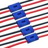 5Pairs EC3 Plug Connector Female and Male Deans with 14AWG 10cm Silicon Wire for RC Lipo Battery Cable Drone view 3