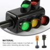 Toyvian 4 Pcs Traffic Light Traffic Light Toy Mini Traffic Signs Light Model Toy Toy for Kids view 4