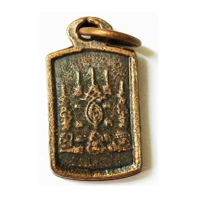 MiracleTH6395 Thai Magic Talisman Yant 5 Row Pendant Amulet Charm Power Protection Fortune Money Business Luck Love Blessed by Lp YangDam