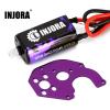 INJORA 050 50T Pro Motor 2pcs High Torque Brushed Motor with Mount for SCX24 Bronco Gladiator C10 JLU Deadbolt B17 Axial Upgrade Parts RC Car Boat Model view 2