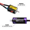 INJORA 050 50T Pro Motor 2pcs High Torque Brushed Motor with Mount for SCX24 Bronco Gladiator C10 JLU Deadbolt B17 Axial Upgrade Parts RC Car Boat Model view 4