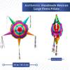 Mexican Piata (Large 32 inches) - Authentic Handmade Foldable Large Pinata for Birthday Party - Piatas para Cumpleaos - Fiesta Piniata - Mexican Star Pinata - Cinco de Mayo Pinatas view 2