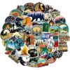 200 PCS Outdoor Hiking Adventure Camping Stickers for Water Bottle, Laptop Decals, Skateboard - Vinyl Waterproof Outdoor Adventure Stickers for Teen Boys Girls view 1