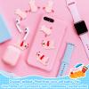 Lewtemi 12 Pieces Mini Resin Axolotl Charm Axolotl Tiny Animal Figurine Gifts Miniature Garden Landscape Aquarium Dollhouse Ornament Potted Plants Decoration DIY Crafts (Pink) view 4