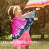 iROLEWIN Toddler Kids Butterfly-Wings-Costume for Girls Fairy-Wings-Bulk Boys Bug Dress-Up Party Favors Christmas Gifts Toys view 3