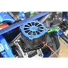 GPM 12Pc Set Upgrades Aluminum 6061-T6 Motor Heatsink with Cooling Fan for 1/8 4Wd Sledge Monster Truck95076-4 (red) view 2