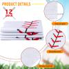 Cindeer 12 Pcs Potato Sack Race Bags Sports Themed Potato Race Jumping Bags 40 x 20 Inches for Adults Family Party Games and Activities Party Supplies(Baseball) view 3